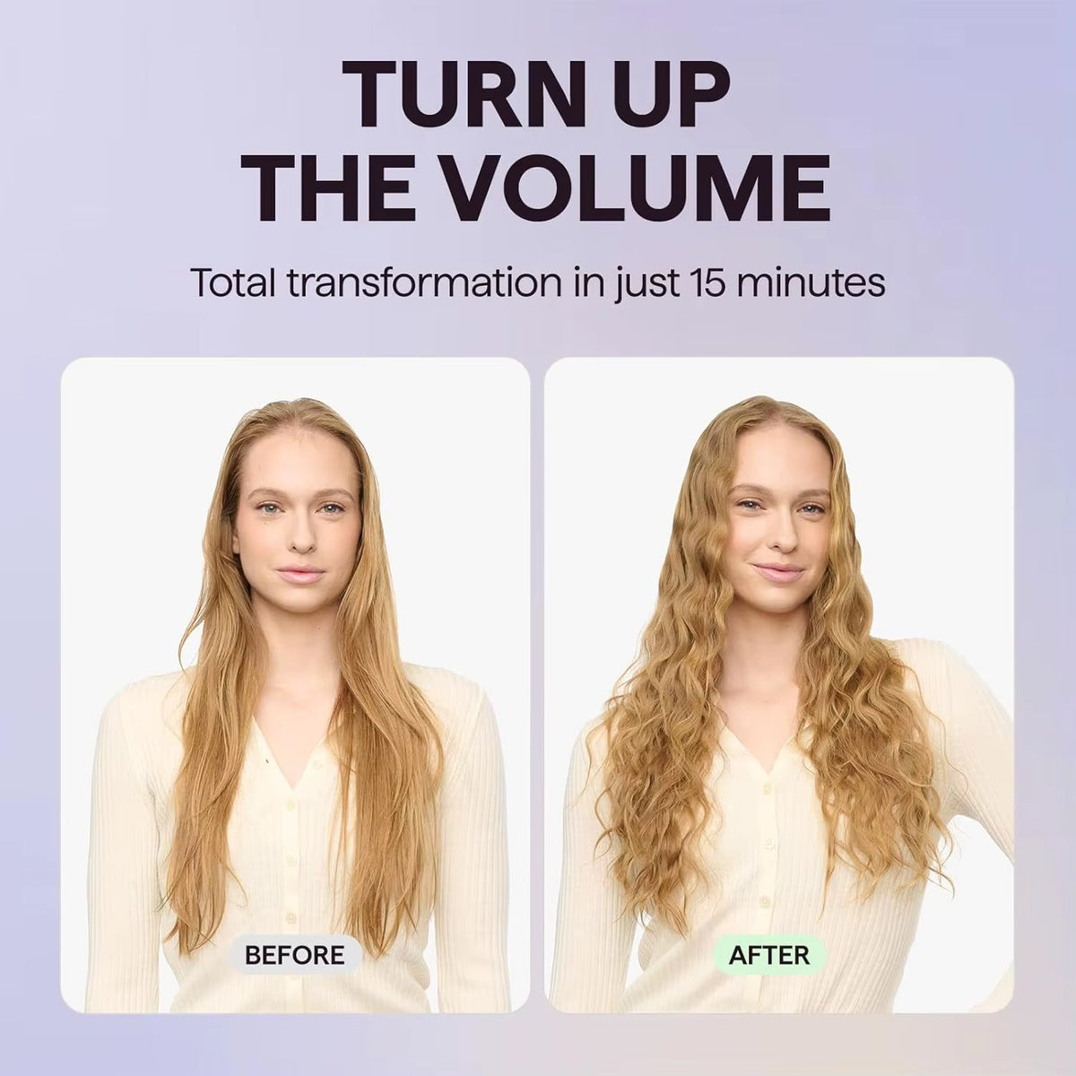 Wavytalk Thermal Brush Hair Crimper with Smart Timer โ Adjustable Heat & Ion Technology