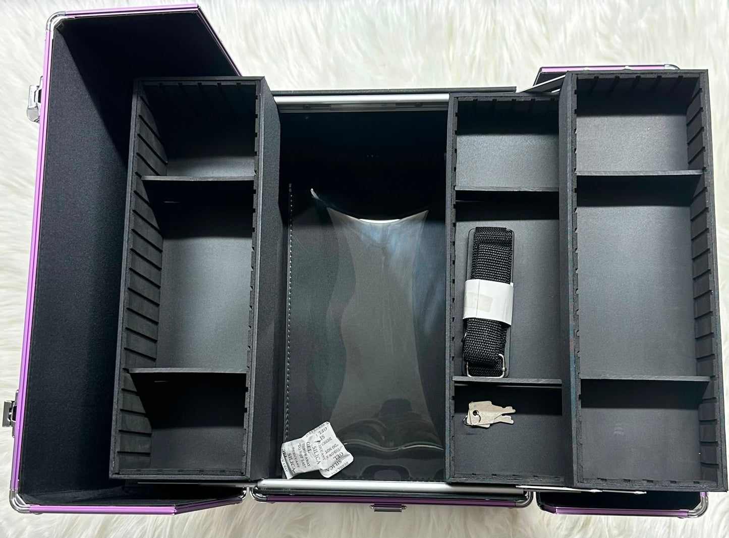 SORISE Professional Makeup Case – Large Size with Multi-Grid Storage