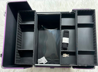 SORISE Professional Makeup Case – Large Size with Multi-Grid Storage