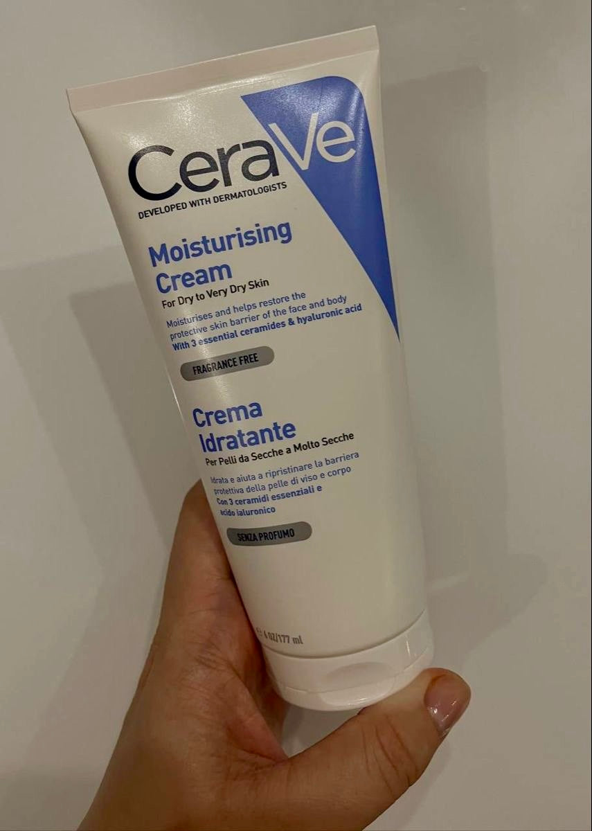 CeraVe Moisturising Cream (177ml) – For Dry to Very Dry Skin
