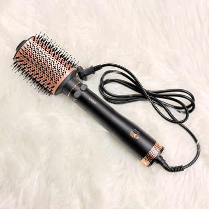 VGR V-494 Professional Hot Air Brush – 2-in-1 Hair Dryer, Curler & Volumizer