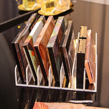 Premium Eyeshadow Palette Organizer | Acrylic Makeup Organizer & Storage Holder