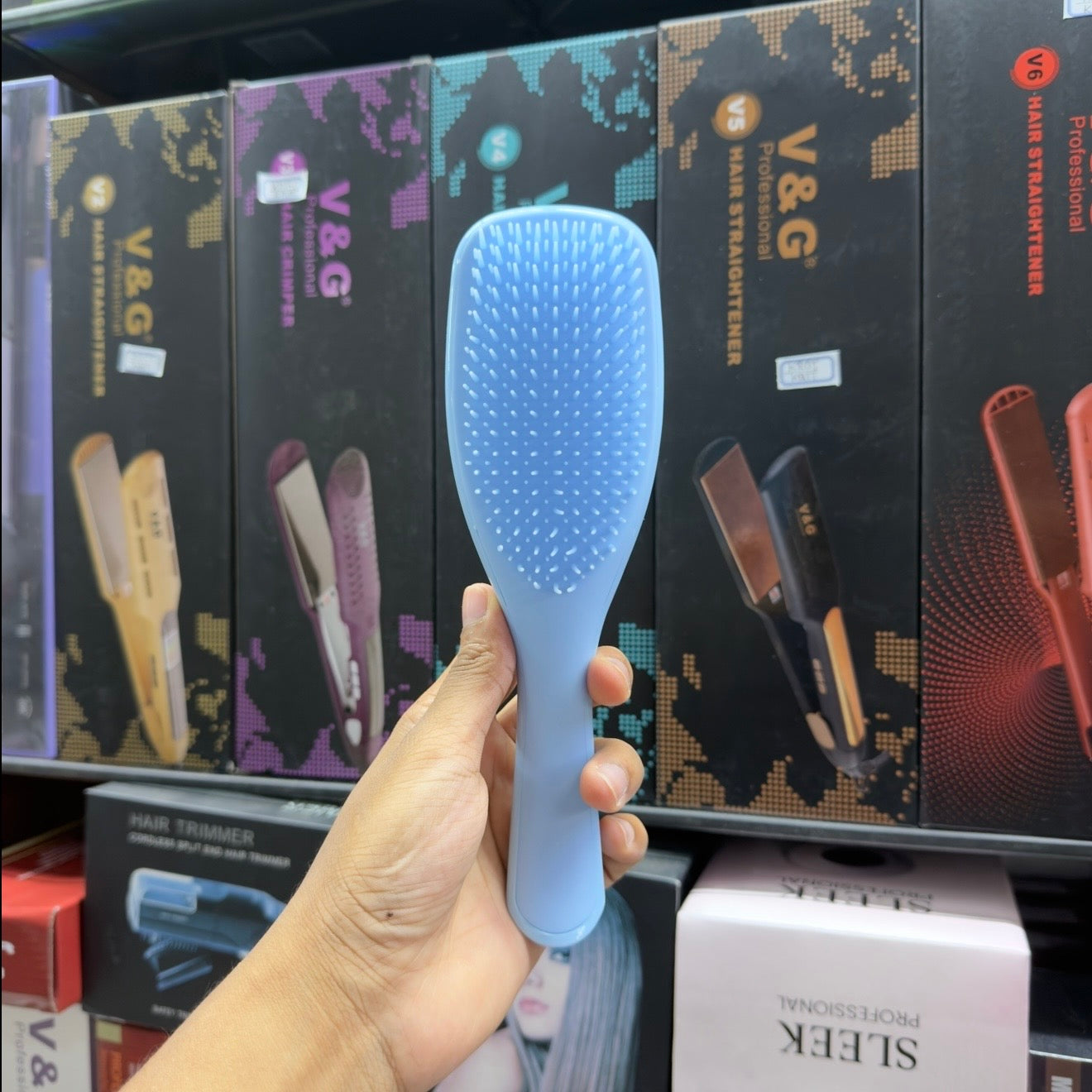 UK Imported Hair Detangling Brush | Tangle-Free Hair Brush for Women in Bangladesh