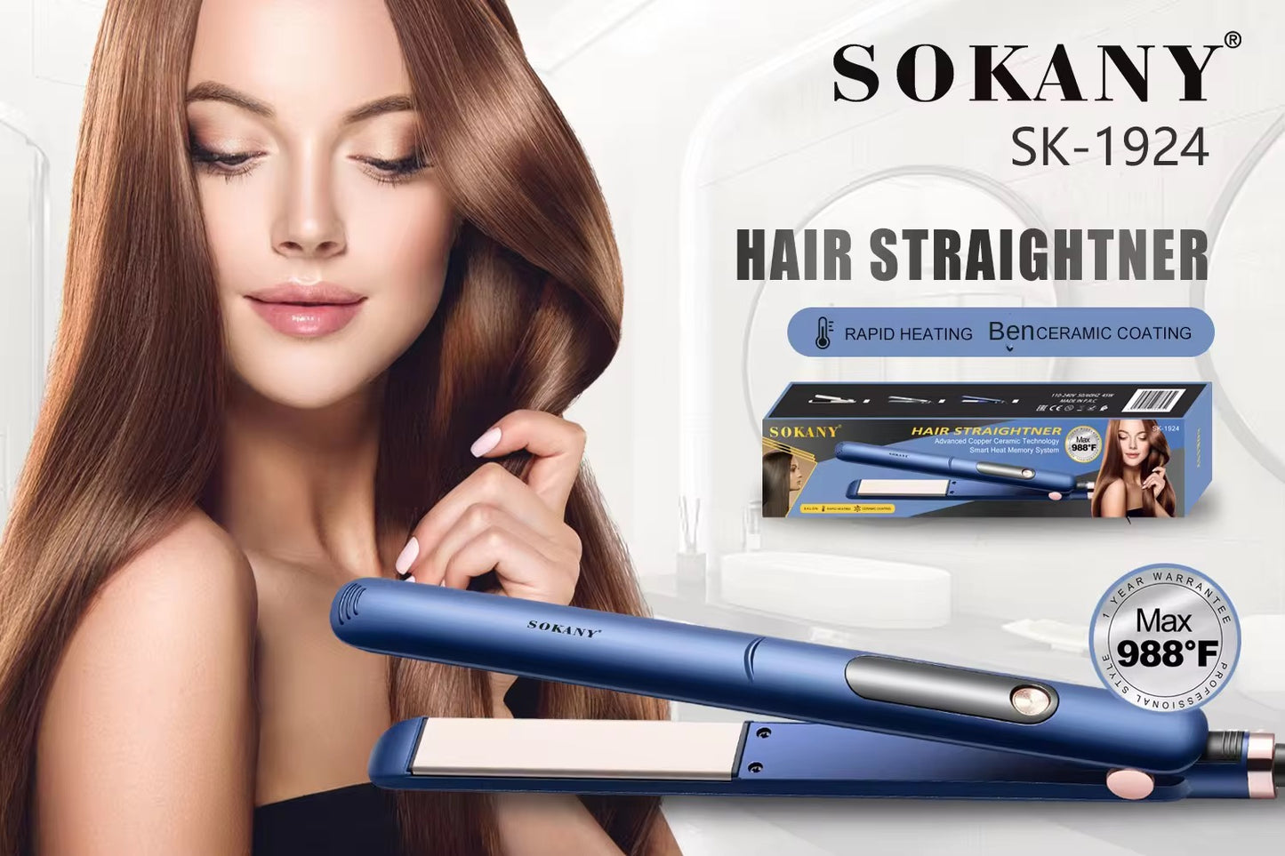 High Temperature Hair Straightener| Smart Buy BD Bangladesh