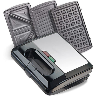 3-in-1 Snacks Maker – Subway, Steak & Waffles Maker