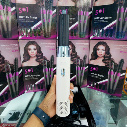(BOTH HOT & COLD AIR) 5 in 1 Styler- Automated Hair Styling tool 5 in 1 SLEEK PROFESSIONAL