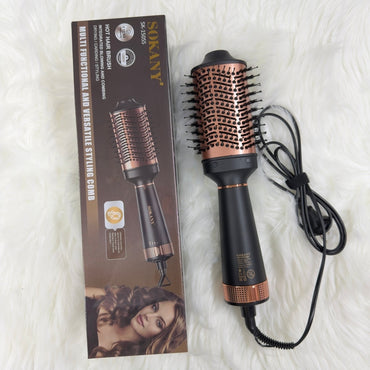 SOKANY Professional Hot Air Brush SK-15055 1260W | 2-in-1 Hair Dryer & Volumizing Styling Brush