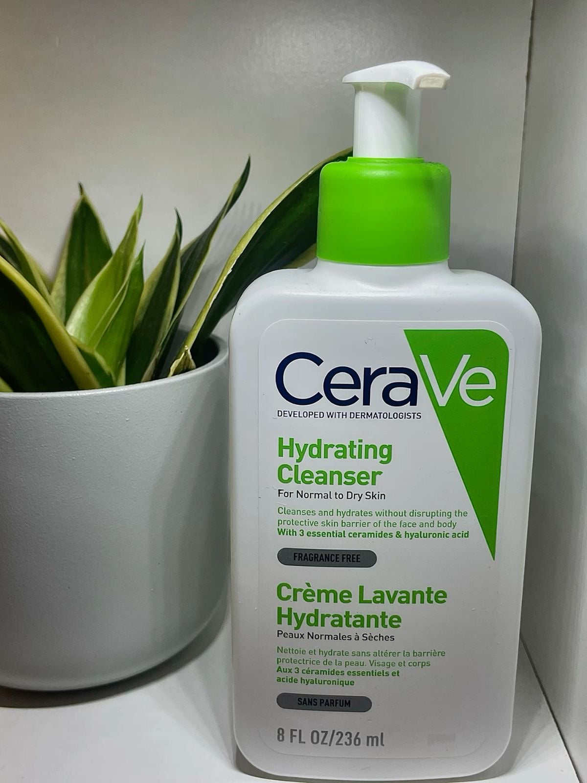 CeraVe Hydrating Cleanser (236ml) – For Normal to Dry Skin