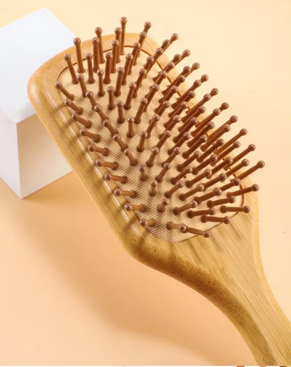 Pure Wood Made Hair Brush