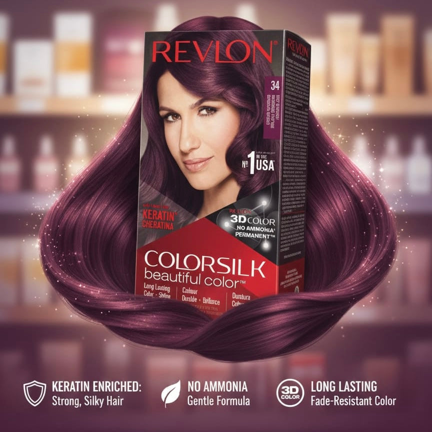 Revlon ColorSilk Hair Color -Free Long-Lasting Color | Best price in Bangladesh