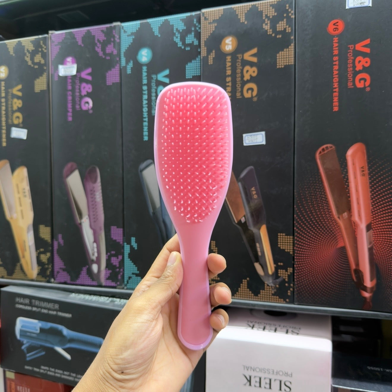 UK Imported Hair Detangling Brush | Tangle-Free Hair Brush for Women in Bangladesh