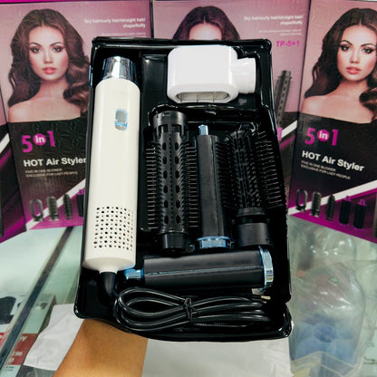 (BOTH HOT & COLD AIR) 5 in 1 Styler- Automated Hair Styling tool 5 in 1 SLEEK PROFESSIONAL
