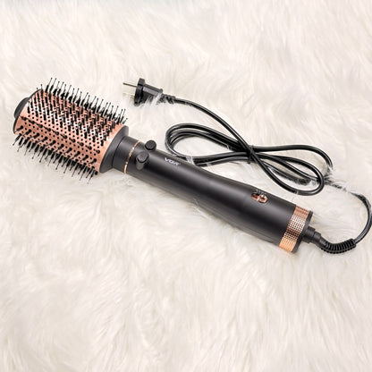 VGR V-494 Professional Hot Air Brush – 2-in-1 Hair Dryer, Curler & Volumizer