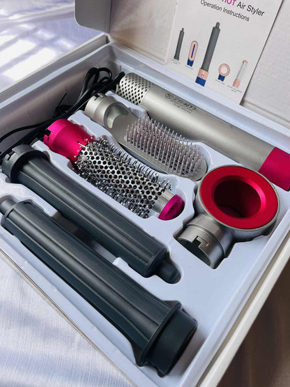 Auto Wrap Version of 5 in 1 Styler with Negetive Ion technology | Best price in Bangladesh