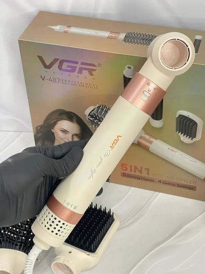 VGR 5 in 1 Professional Hot Air Styler V-487 | Best Price in Bangladesh