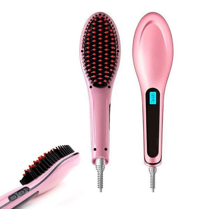 Electric Heating Professional Comb-Electric Hair Brush Straightener