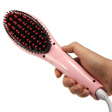 Electric Heating Professional Comb-Electric Hair Brush Straightener