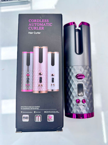 Auto Curler For Perfect Hair Styling with Rechargeable Feature.