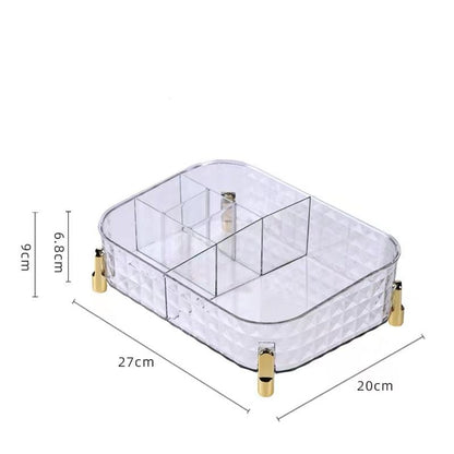 Cosmetics/ Makeup Carrier Organizer- Cosmetics Holding Tray for Vanity