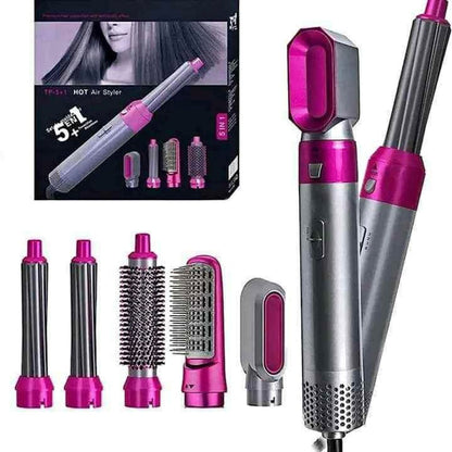 (BOTH HOT & COLD AIR) 5 in 1 Styler- Automated Hair Styling tool 5 in 1 SLEEK PROFESSIONAL